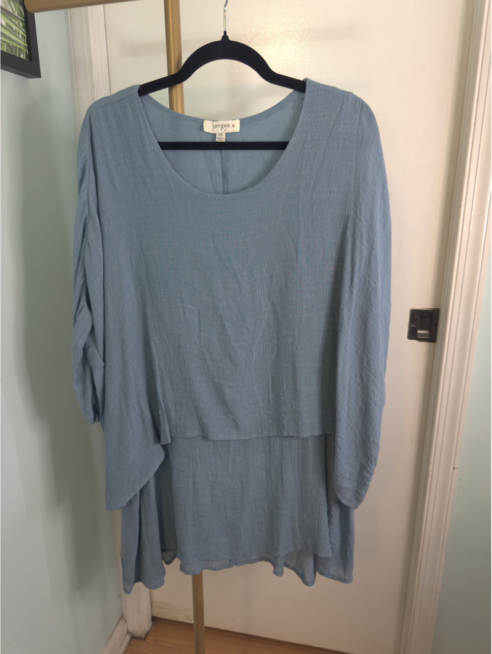 UMGEE + boho cape dress - Plus Sized